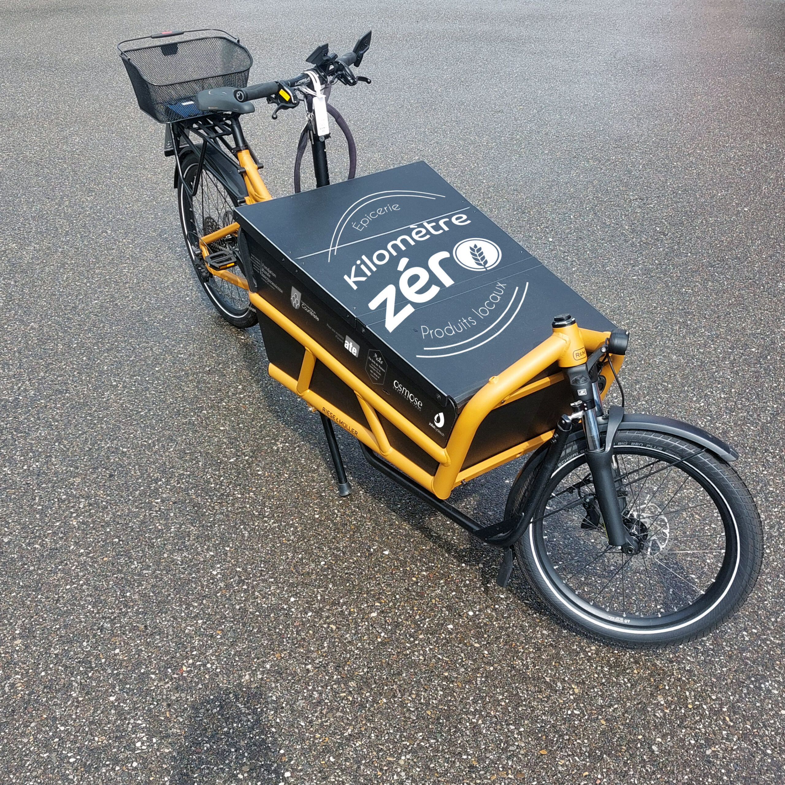 Le premier vélo cargo électrique en libre-service du canton du Jura