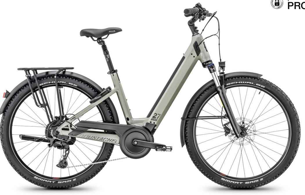 Moustache XROAD 4 OPEN (Cues 10vit/Smart P. Line 75Nm/500Wh) – craie Brillant